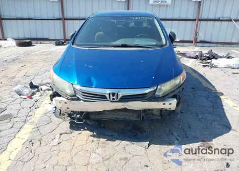 2012 Honda Civic Lx from USA, damaged, VIN 19XFB2F56CE081536